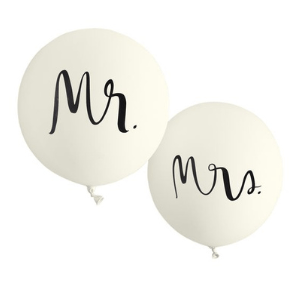 Balon jumbo MR&MRS
